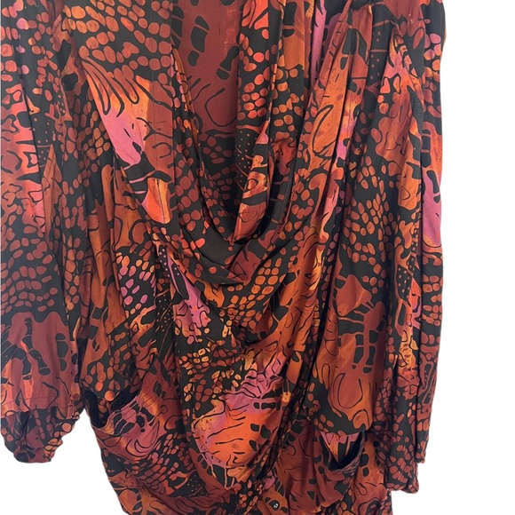 Vintage 1970’s Miami Batik African Rayon Pants Set - Picture 4 of 6